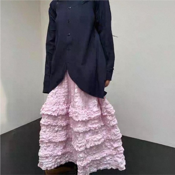 Pink Ruffled Skirt - Picture 2 of 4